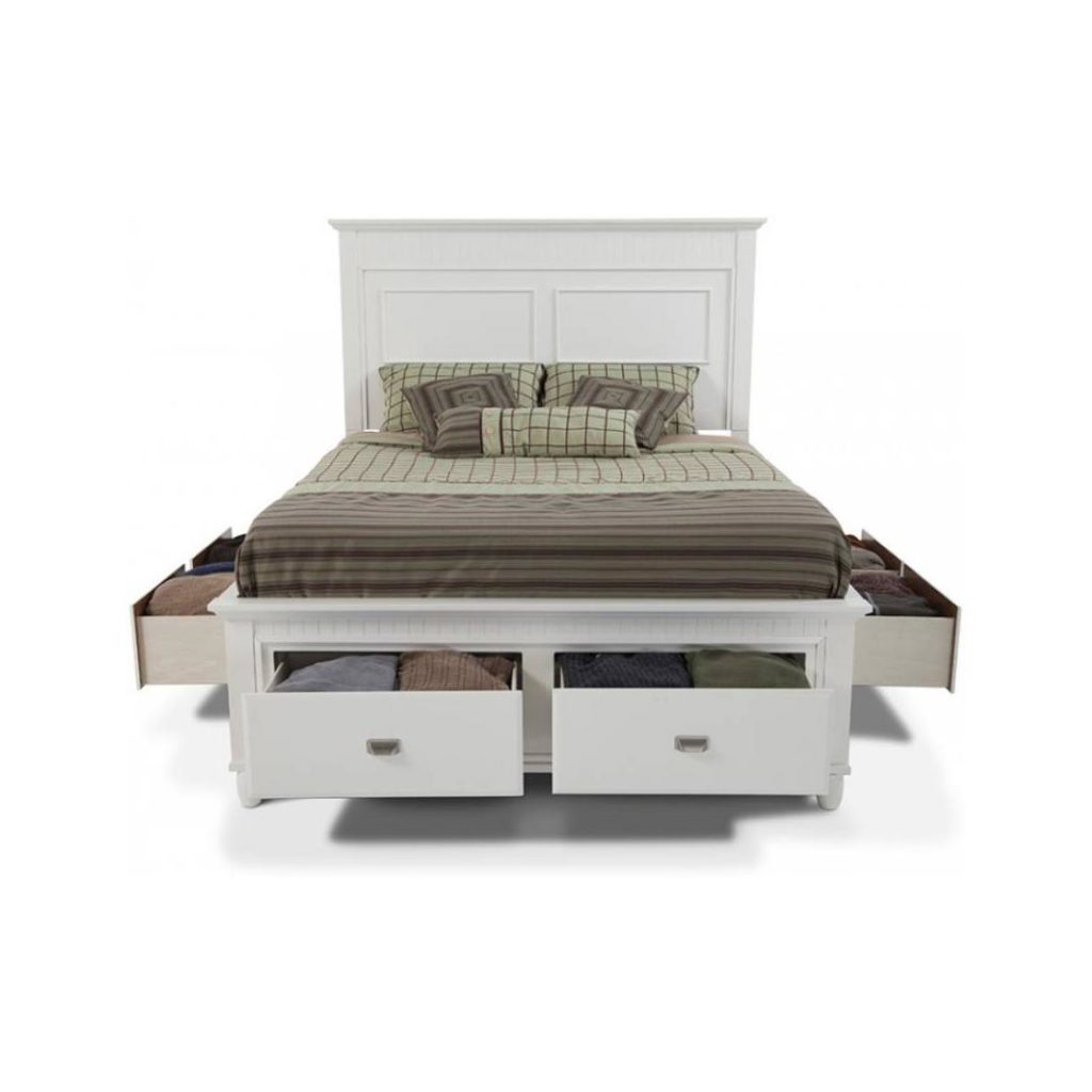 White Bed Buy Online King Size Bed with Storage 9 OFF GoRevizon