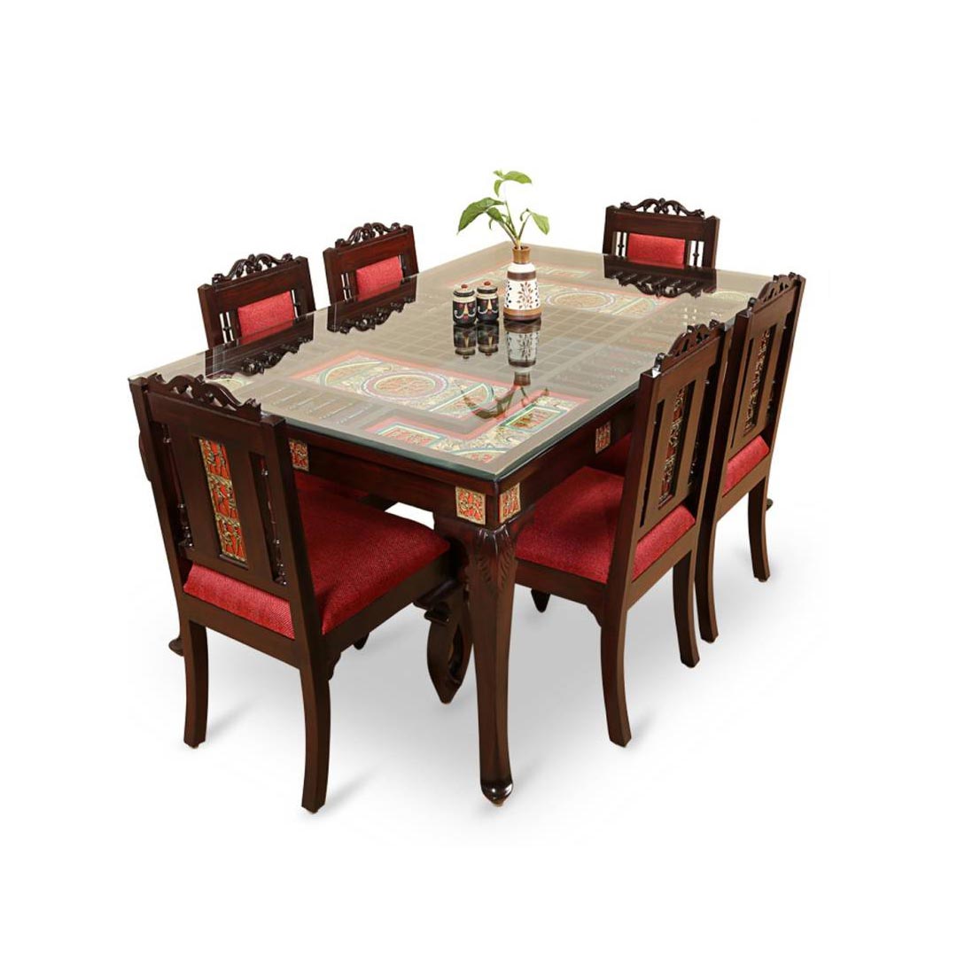 6 Seater Dining Table Set Online The Money Saving Price Gorevizon