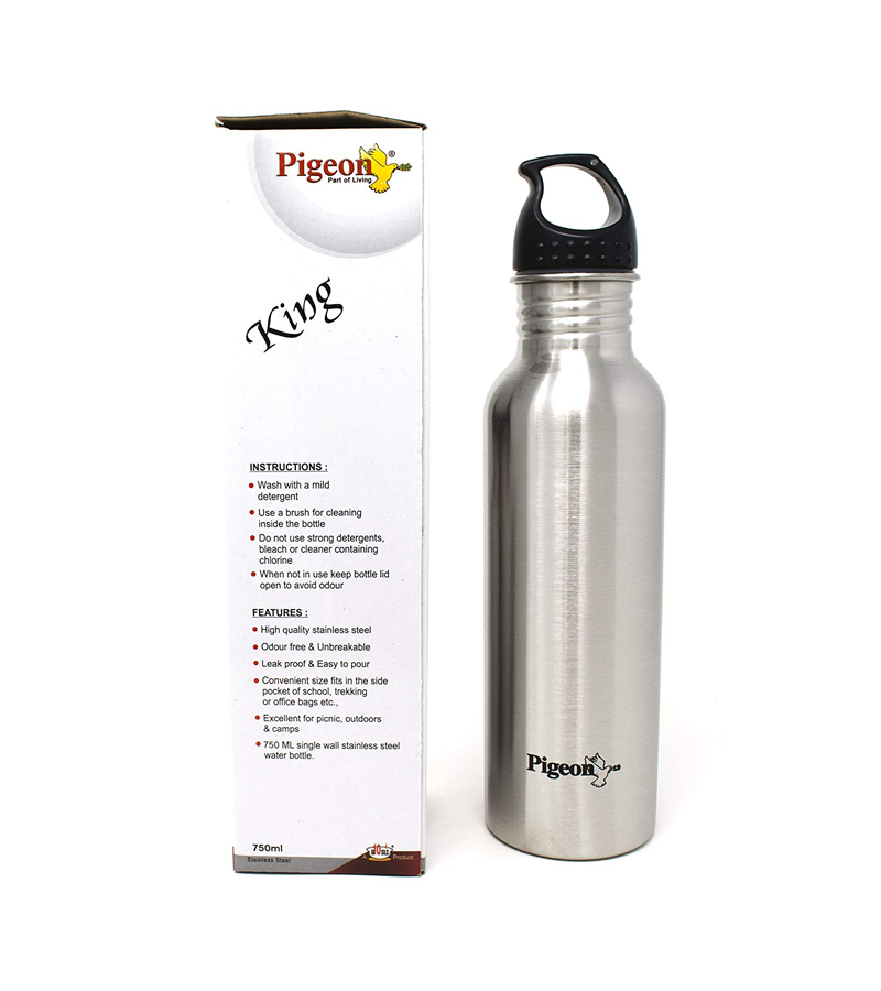 pigeon steel water bottle