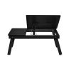 black wooden laptop table online