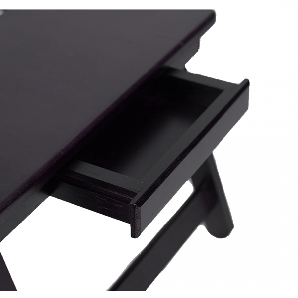 charcoal black laptop table online by gorevizon