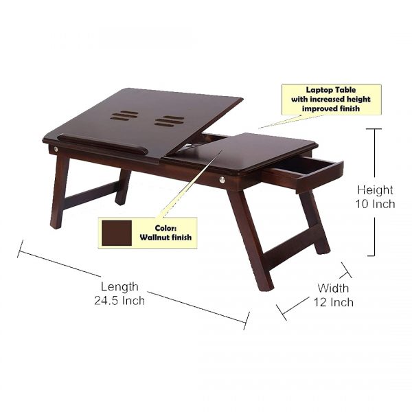 gorevizon's brown laptop table online