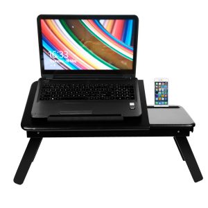 black wooden laptop table online-by gorevizon