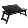 black wooden laptop table online
