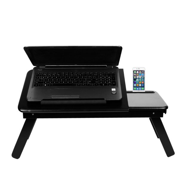 black wooden laptop table online-by gorevizon