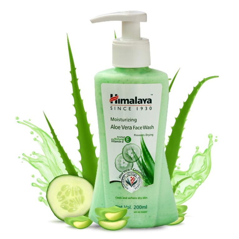 Himalaya Moisturizing Aloe Vera Face Wash, 200ml GoRevizon