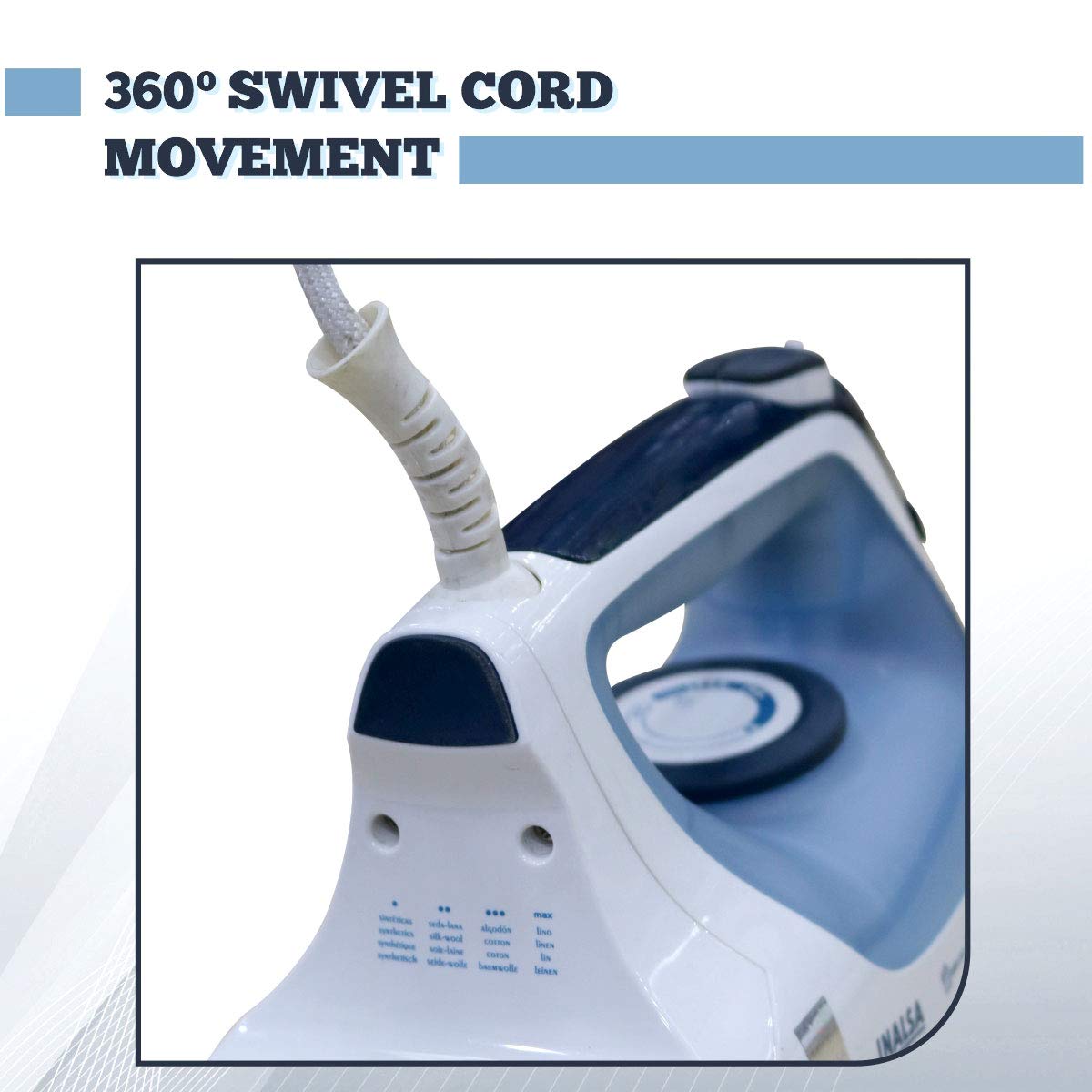 Inalsa geyser titanium store steam iron
