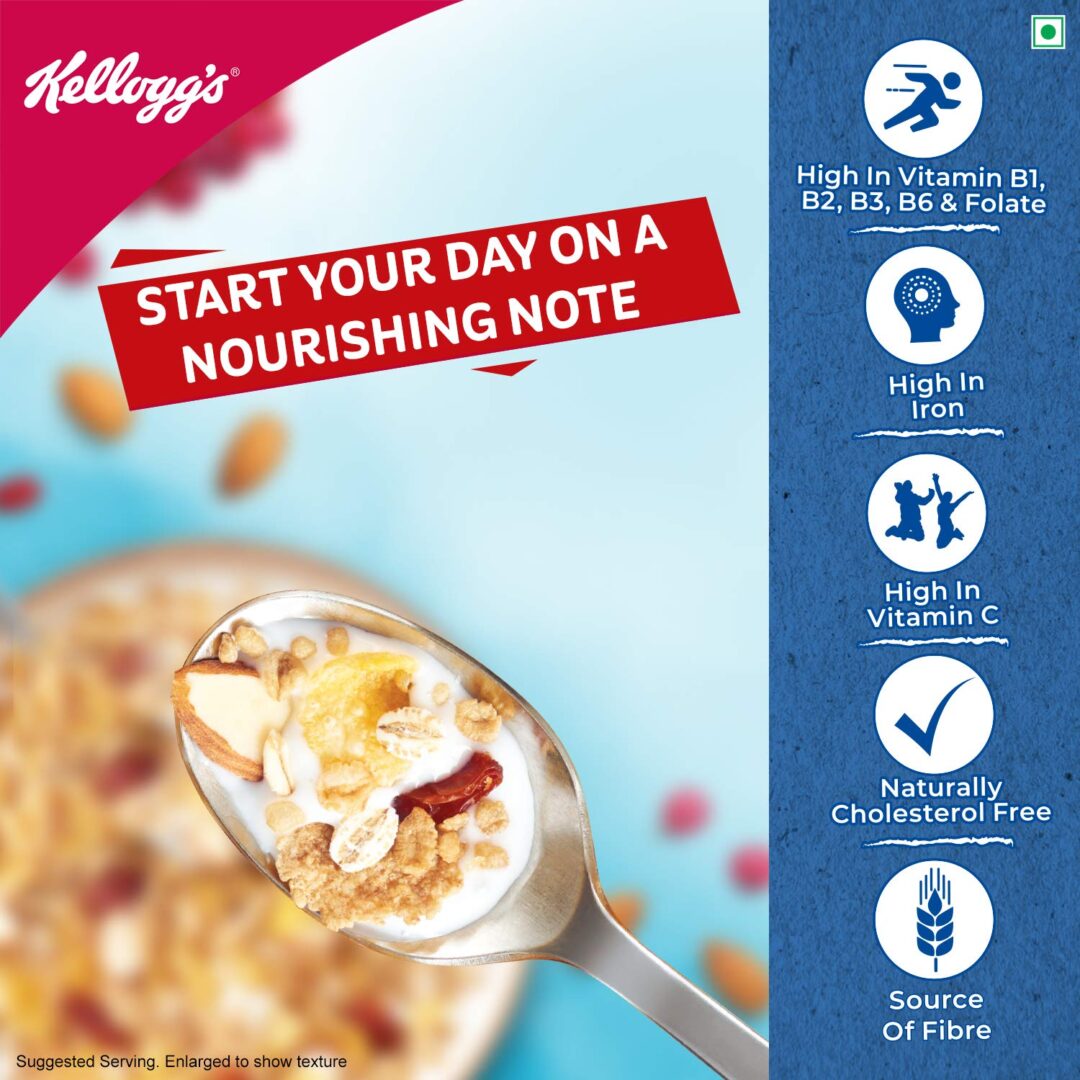 Kellogg’s Muesli With 0 Added Sugar, 500g GoRevizon